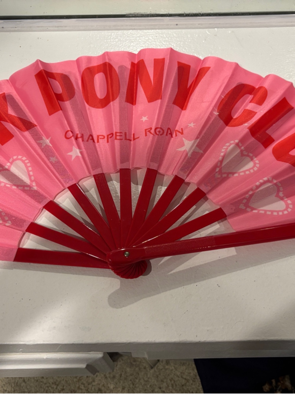 Pink pony club Chappell Roan Hand Fan